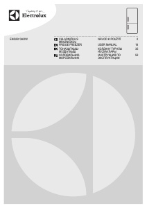 Manuál Electrolux ENG2913AOW Lednice s mrazákem