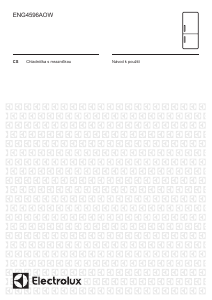 Manuál Electrolux ENG4596AOW Lednice s mrazákem