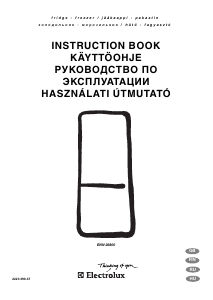 Használati útmutató Electrolux ENN26800 Hűtő és fagyasztó