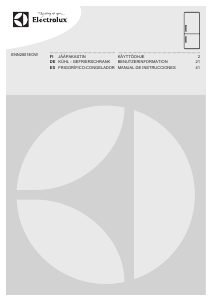 Manual de uso Electrolux ENN2801EOW Frigorífico combinado