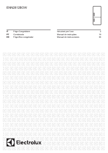 Manuale Electrolux ENN2812BOW Frigorifero-congelatore