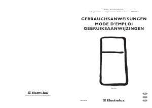 Mode d’emploi Electrolux ER2130I Réfrigérateur combiné