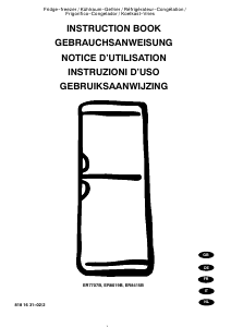 Mode d’emploi Electrolux ER8019B Réfrigérateur combiné