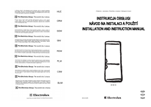 Instrukcja Electrolux ER8021B Lodówko-zamrażarka