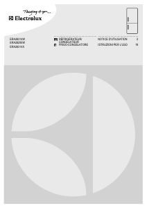 Manuale Electrolux ERA28314X Frigorifero-congelatore