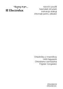 Használati útmutató Electrolux ERA40633X Hűtő és fagyasztó