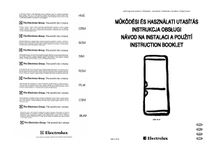 Manual Electrolux ERB2523 Fridge-Freezer