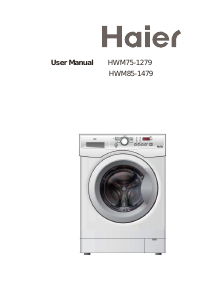 Manual Haier HWM85-1479 Washing Machine