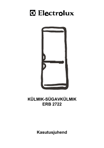 Kasutusjuhend Electrolux ERB2722 Külmik-sügavkülmik