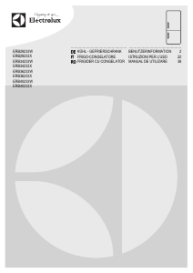 Bedienungsanleitung Electrolux ERB29233W Kühl-gefrierkombination