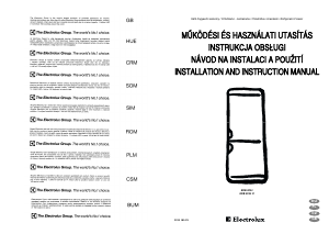 Manuál Electrolux ERB3022X Lednice s mrazákem