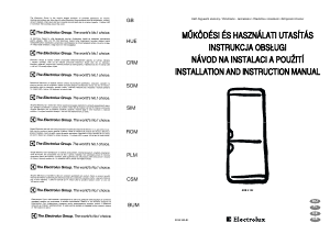 Instrukcja Electrolux ERB3142 Lodówko-zamrażarka