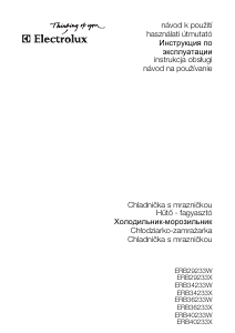 Руководство Electrolux ERB34233W Холодильник с морозильной камерой