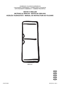 Instrukcja Electrolux ERB3441S Lodówko-zamrażarka