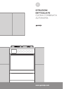 Manuale Gorenje K637E10WKE Cucina