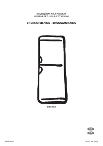 Brugsanvisning Electrolux ERB8652 Køle-fryseskab