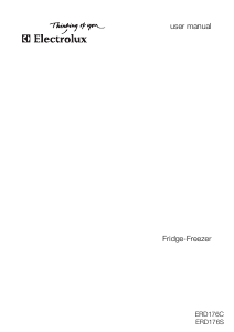 Manual Electrolux ERD176C Fridge-Freezer