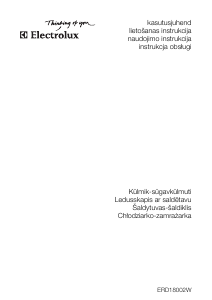 Rokasgrāmata Electrolux ERD18002W Ledusskapis ar saldētavu