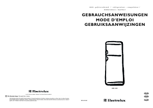 Mode d’emploi Electrolux ERD3420 Réfrigérateur combiné