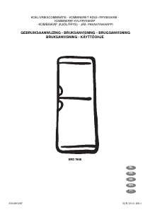 Bruksanvisning Electrolux ERD7848 Kjøle-fryseskap