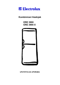 Priručnik Electrolux ERE3900 Frižider – zamrzivač