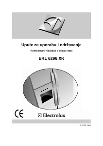 Priručnik Electrolux ERL6296XK Frižider – zamrzivač