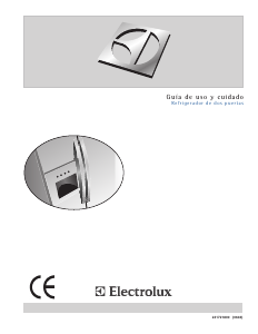 Manual de uso Electrolux ERL6296XK Frigorífico combinado