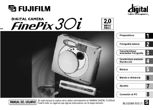 Manual de uso Fujifilm FinePix 30i Cámara digital