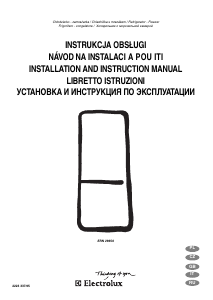 Руководство Electrolux ERN29650 Холодильник с морозильной камерой