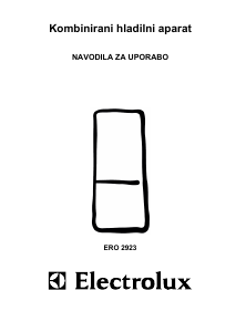 Priročnik Electrolux ERO2923 Hladilnik in zamrzovalnik