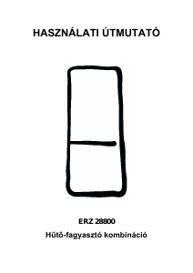 Használati útmutató Electrolux ERZ28800 Hűtő és fagyasztó