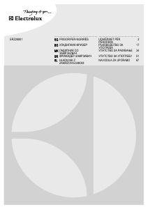 Наръчник Electrolux ERZ28801 Хладилник-фризер