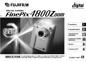 Manual de uso Fujifilm FinePix 4800 Zoom Cámara digital