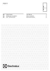 Mode d’emploi Electrolux FI23/11 Réfrigérateur combiné