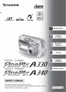 Manual Fujifilm FinePix A330 Digital Camera