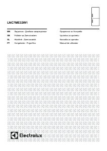 Прирачник Electrolux LNC7ME32W1 Фрижидер-замрзнувач