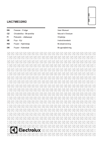 Manuál Electrolux LNC7ME32W2 Lednice s mrazákem