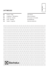 Manual Electrolux LNC7ME32X2 Combina frigorifica