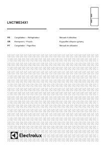 Εγχειρίδιο Electrolux LNC7ME34X1 Ψυγειοκαταψύκτης