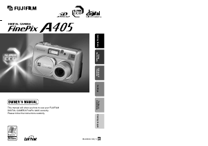 Manual Fujifilm FinePix A405 Digital Camera