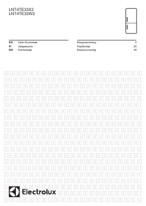 Käyttöohje Electrolux LNT4TE33X2 Jääkaappipakastin