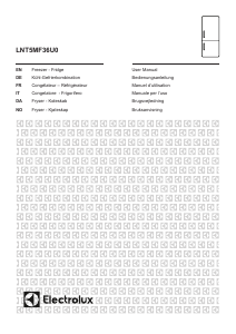 Mode d’emploi Electrolux LNT5MF36U0 Réfrigérateur combiné