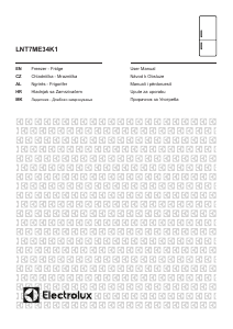 Manuál Electrolux LNT7ME34K1 Lednice s mrazákem