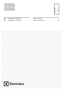 Manuál Electrolux LTB1AE24W0 Lednice s mrazákem