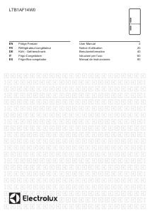 Manual de uso Electrolux LTB1AF14W0 Frigorífico combinado