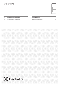 Manuál Electrolux LTB1AF14W0 Lednice s mrazákem