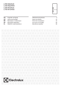 Прирачник Electrolux LTB1AF24W0 Фрижидер-замрзнувач