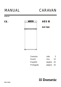 Manual Electrolux RM 7505 Frigorífico combinado