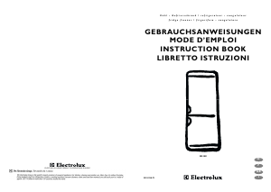 Handleiding Electrolux SB258 Koel-vries combinatie