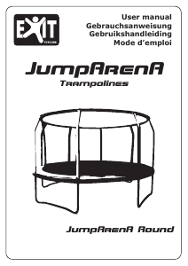 Bedienungsanleitung Exit JumpArena Trampolin